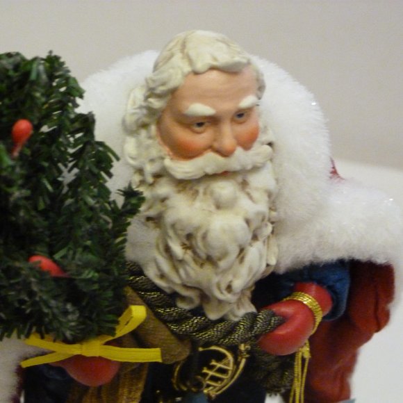 Clothtique Possible Dreams Old World Santa Figurine "Enchanted Journey" In Box - Picture 5 of 13